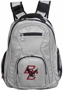 Boston College Eagles Grey 19 Laptop Backpack