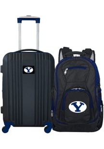 BYU Cougars Black 2-Piece Set Luggage