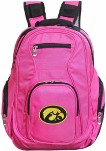 Iowa Hawkeyes Pink 19 Laptop Backpack