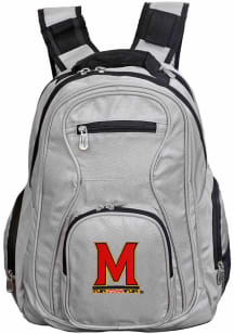 Maryland Terrapins Grey 19 Laptop Backpack