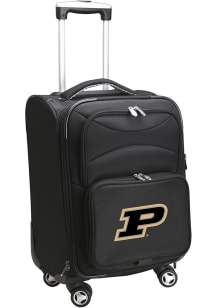 Purdue Boilermakers Black 20 Softsided Spinner Luggage