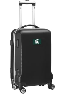 Michigan State Spartans Black 20 Hard Shell Carry On Luggage