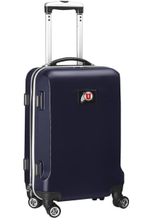 Utah Utes Navy Blue 20 Hard Shell Carry On Luggage