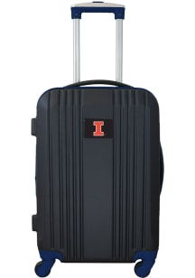 Illinois Fighting Illini Navy Blue 21 Two Tone Luggage