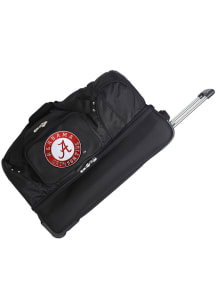Alabama Crimson Tide Black 27 Rolling Duffel Luggage