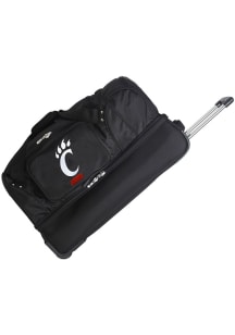 Cincinnati Bearcats Black 27 Rolling Duffel Luggage