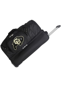 Colorado Buffaloes Black 27 Rolling Duffel Luggage
