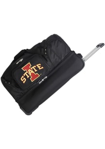 Iowa State Cyclones Black 27 Rolling Duffel Luggage