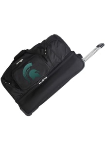 Michigan State Spartans Black 27 Rolling Duffel Luggage
