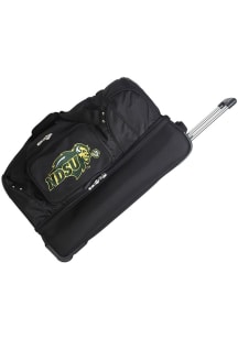 North Dakota State Bison Black 27 Rolling Duffel Luggage