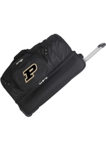 Purdue Boilermakers Black 27 Rolling Duffel Luggage