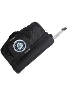 Seattle Mariners Black 27 Rolling Duffel Luggage