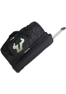 South Florida Bulls Black 27 Rolling Duffel Luggage