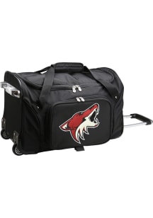 Arizona Coyotes Black 22 Rolling Duffel Luggage