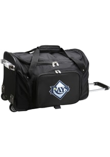 Tampa Bay Rays Black 22 Rolling Duffel Luggage