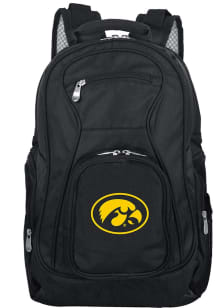 Iowa Hawkeyes Black 19 Laptop Backpack