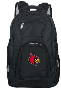 Louisville Cardinals Black 19 Laptop Backpack
