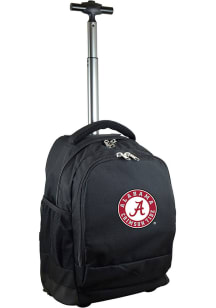 Alabama Crimson Tide Black Wheeled Premium Backpack