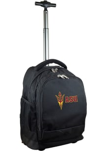 Arizona State Sun Devils Black Wheeled Premium Backpack