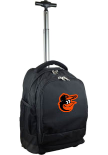 Baltimore Orioles Black Wheeled Premium Backpack