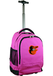 Baltimore Orioles Pink Wheeled Premium Backpack