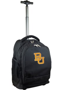 Baylor Bears Black Wheeled Premium Backpack