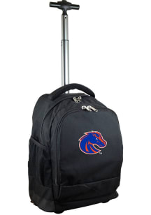 Boise State Broncos Black Wheeled Premium Backpack