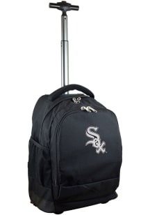 Chicago White Sox Black Wheeled Premium Backpack