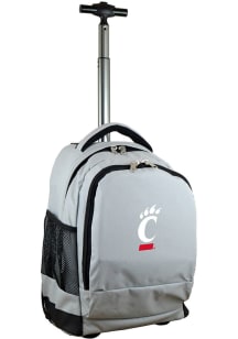 Cincinnati Bearcats Grey Wheeled Premium Backpack
