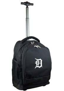 Detroit Tigers Black Wheeled Premium Backpack