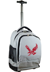 Eastern Washington Eagles Grey Wheeled Premium Backpack