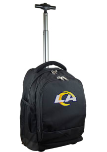 Los Angeles Rams Black Wheeled Premium Backpack