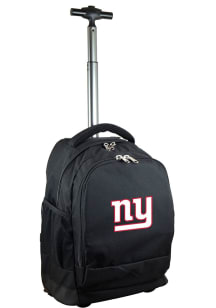 New York Giants Black Wheeled Premium Backpack