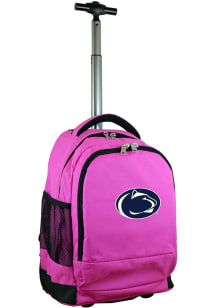 Penn State Nittany Lions Pink Wheeled Premium Backpack