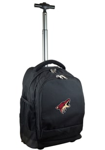 Arizona Coyotes Black Wheeled Premium Backpack