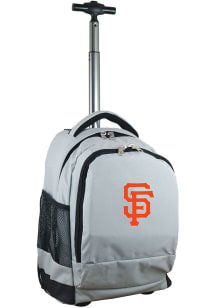 San Francisco Giants Grey Wheeled Premium Backpack