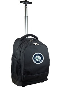 Seattle Mariners Black Wheeled Premium Backpack