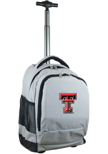 Texas Tech Red Raiders Grey Wheeled Premium Backpack