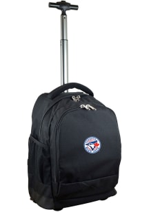 Toronto Blue Jays Black Wheeled Premium Backpack