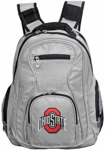 Ohio State Buckeyes Grey 19 Laptop Backpack