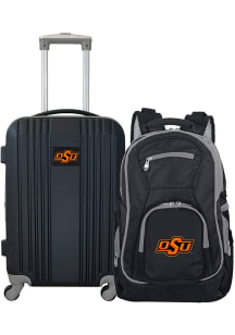 Oklahoma State Cowboys Black 2-Piece Set Luggage