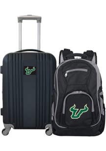South Florida Bulls Black 2-Piece Set Luggage