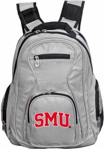 SMU Mustangs Grey 19 Laptop Backpack