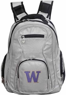 Washington Huskies Grey 19 Laptop Backpack