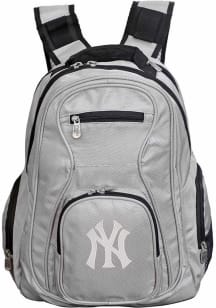 New York Yankees Grey 19 Laptop Backpack