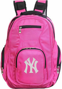 New York Yankees Pink 19 Laptop Backpack