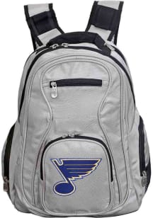 St Louis Blues Grey 19 Laptop Backpack