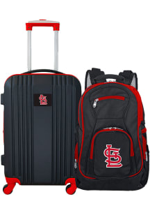 St Louis Cardinals Black 2-Piece Set Luggage