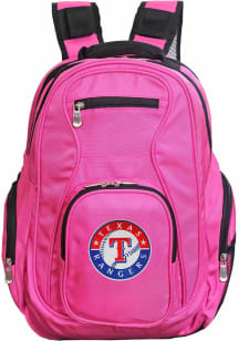 Texas Rangers Pink 19 Laptop Backpack