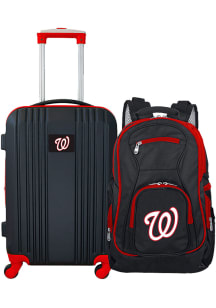 Washington Nationals Black 2-Piece Set Luggage
